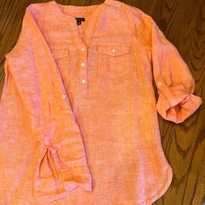 Talbots linen shirt